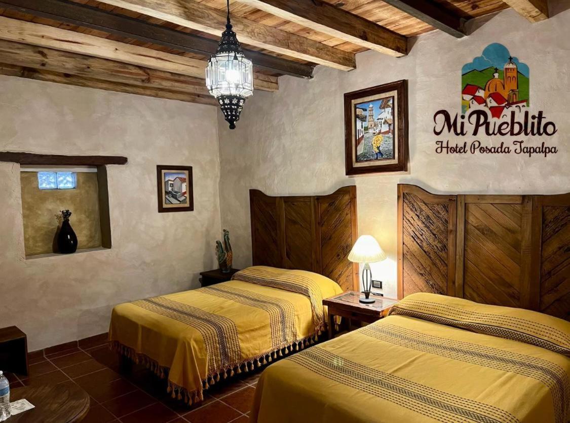 Hotel Mi Pueblito Тапальпа Экстерьер фото